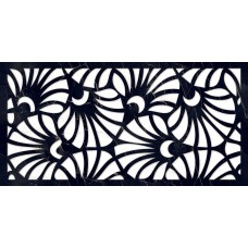 Плитка Artceramic Mira Black Decore 60x120 Glossy (1,44 кв.м.)