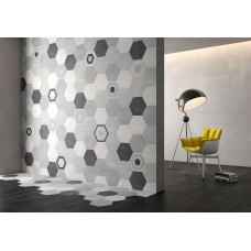 Плитка Geotiles Starkhex Gris 25,8x29 Compacglass (1 кв.м.)