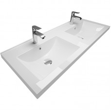 Раковина 120 см 1Marka Duo У99050 белый