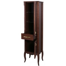Шкаф-пенал ASB-Woodline Модерн 40 11256 антикварный орех