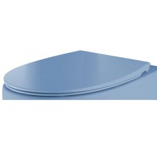 Крышка-сиденье SoftClose AeT Dot 2.0 для унитаза c микролифтом голубая матовая C555R140