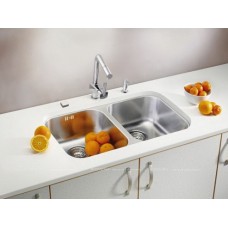 Кухонная мойка Alveus Duo 30 1036849 нержавеющая сталь в комплекте с сифоном
