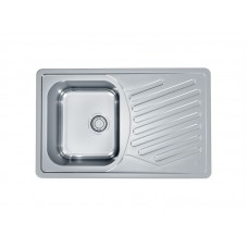 Кухонная мойка Alveus Elegant 30 1126348 нержавеющая сталь в комплекте с сифоном