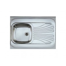 Кухонная мойка Alveus Classic 30 1009076 нержавеющая сталь в комплекте с сифоном