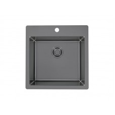 Кухонная мойка Alveus Monarch Pure 30 1106868 серая в комплекте с выпуском без сифона