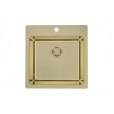 Кухонная мойка Alveus Monarch Pure 30 1106867 золото в комплекте с выпуском без сифона