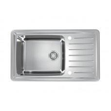 Кухонная мойка Alveus Galeo 30 1128554 нержавеющая сталь в комплекте с сифоном
