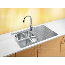 Кухонная мойка Alveus Elegant 30 1126349 нержавеющая сталь в комплекте с сифоном