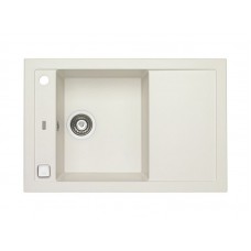 Кухонная мойка Alveus Formic 30 Granital 1128396 белая в комплекте с сифоном