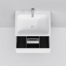 Тумба с раковиной Am.Pm BLISS 60 подвесная, белая M55FHX0602WG