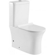 Унитаз-компакт Aquanet Rimless Roll-C CL-12249B