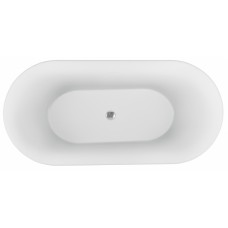Акриловая ванна Aquanet Smart 170x78 88778 Gloss Finish черный глянец