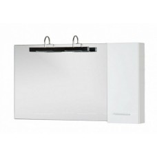 Зеркальный шкаф Aquanet Данте 110 R 00212374, белый