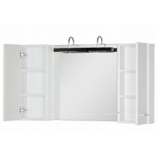 Зеркальный шкаф Aquanet Данте 60 00212375, белый