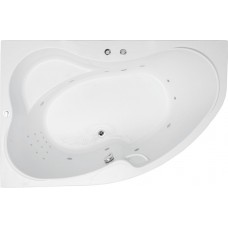 Акриловая ванна Aquanet Capri 170х110 см 00243767 глянцевый белый