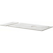Комплект столешница с полкой Aquanet Nova Lite LOFT 75 R  цв. мрамор АВ01, 261852