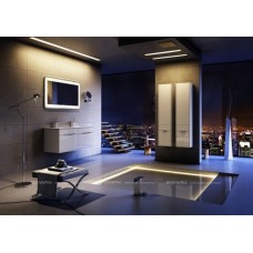 Шкаф-пенал Aqwella 5 Stars Malaga Mal.05.03/R 32x150 белый