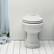 Крышка-сиденье Azzurra Jubilaeum 1800/F bi/br для унитаза с микролифтом, петли бронза