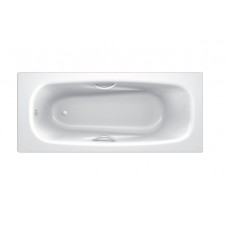 Стальная ванна BLB Universal Anatomica HG 170x75 см с отверстиями для ручек
