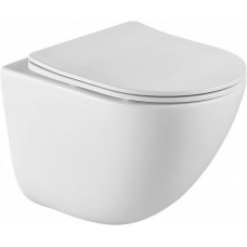 Чаша подвесного унитаза BelBagno AMANDA BB051CHR безободковая, с креплением