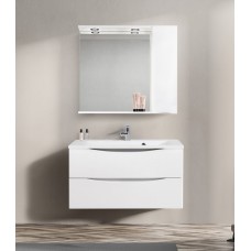 Зеркало-шкаф 90 см BelBagno MARINO-SPC-900/750-1A-BL-P-R