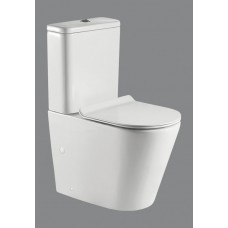 Унитаз-компакт безободковый BelBagno Flay-R BB2149CPR