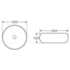 Накладная раковина BelBagno BB1114