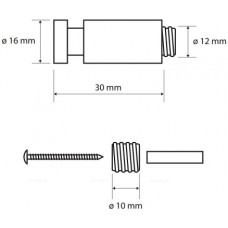 Крючок Bemeta Dark 104506090