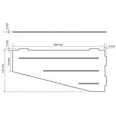 Полка душевая Bemeta Cytro 101302401