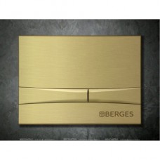 Клавиша смыва Berges Novum F8 бронза, 040058