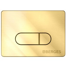 Клавиша смыва Berges Novum D9 золото, 040039