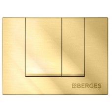 Клавиша смыва Berges Novum S9 золото, 040049