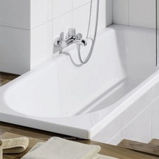 Стальная ванна Bette Ocean, с шумоизоляцией 180х80х45 см, перелив сзади, BetteGlasur ® Plus и покрытием анти-слип, белая, 8856-000 PLUS, AR
