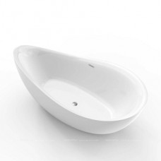 Акриловая ванна 180х90 см Black&White Swan SB 220 220SB00 белый глянцевый