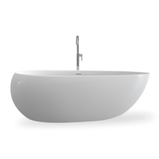 Акриловая ванна 170х95 см Black&White Swan SB 227 227SB00 белый глянцевый