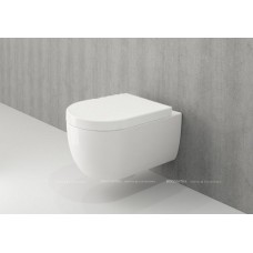 Комплект Bocchi V-Tondo 1416-001-0129 подвесной унитаз + Berges Wasserhaus Novum L3 (Line) 040213 с клавишей