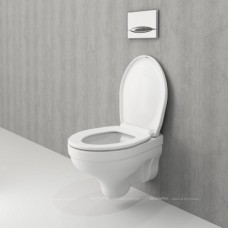 Комплект Bocchi Taormina Pro Rimless 1451-001-0129 подвесной унитаз + Berges Wasserhaus Novum L3 (Line) 040213 с клавишей