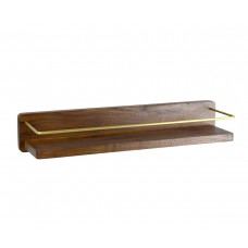 Деревянная полка с ограничителем матовое золото Bronze de Luxe Forest 10711G