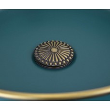 Донный клапан для раковины Bronze de Luxe Цветок 21965