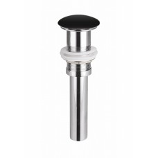 Донный клапан Ceramica Nova Element без перелива CN2000MB, черный матовый