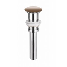 Донный клапан Ceramica Nova Element без перелива CN2000MC, матовый капучино
