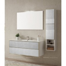 Шкаф-пенал Cezares Bali BACL140.601 bianco laccato opaco