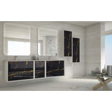 Шкафчик Cezares Bellagio 35 54878 black&gold stone