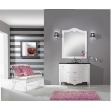 Зеркало 102 см Cezares Iscehia IS/03.07 bianco laccato lucido
