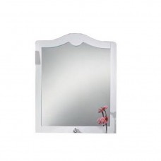 Зеркало 102 см Cezares Iscehia IS/03.07 bianco laccato lucido