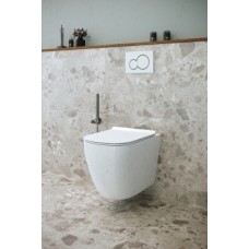 Комплект Creto Logan L1 1001-001-L1W подвесной унитаз + инсталляция Creto Standart 1.0