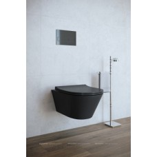 Комплект Creto Logan L3 1003-002-L3BlMat подвесной унитаз + инсталляция Creto Standart 1.1