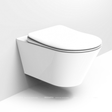 Комплект Creto Logan L3 1003-001-L3W подвесной унитаз + инсталляция Creto Standart 1.0