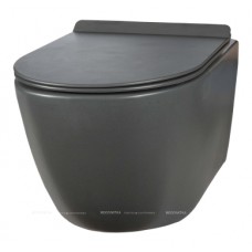 Комплект Creto Logan L1 1001-003-L1GMAT подвесной унитаз + инсталляция Creto Standart 1.1