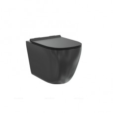 Комплект Creto Logan L1 1001-002-L1BLMAT подвесной унитаз + инсталляция Creto Standart 1.1